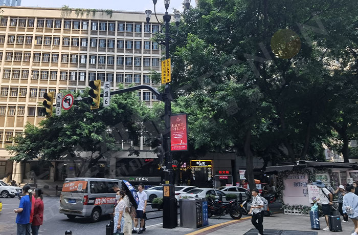 鄉(xiāng)村復(fù)雜環(huán)境燈桿廣告屏耐用性設(shè)計 鄉(xiāng)村復(fù)雜環(huán)境燈桿廣告屏耐用性設(shè)計